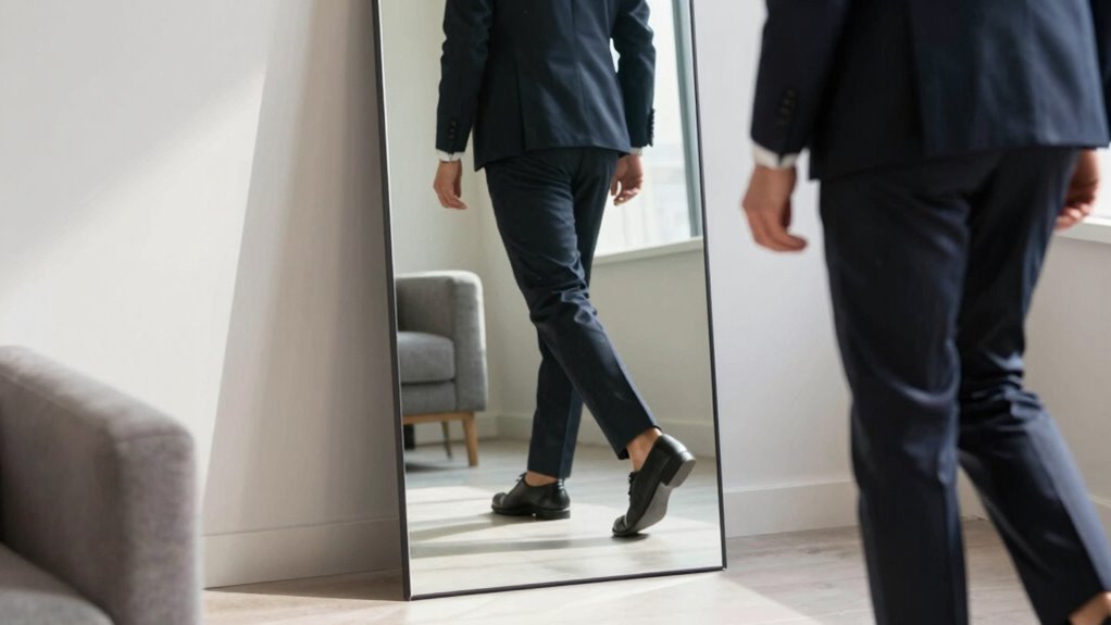 mirror height varies for use