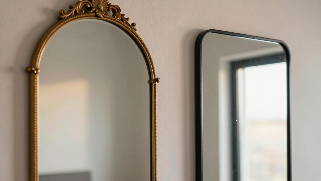 mirror shape influences ambiance