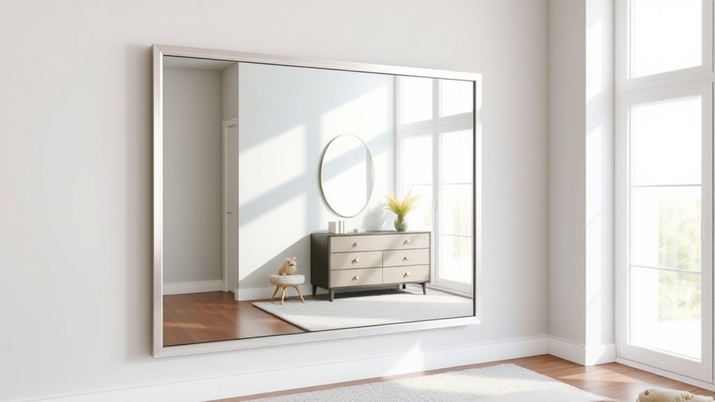 mirror size style safety