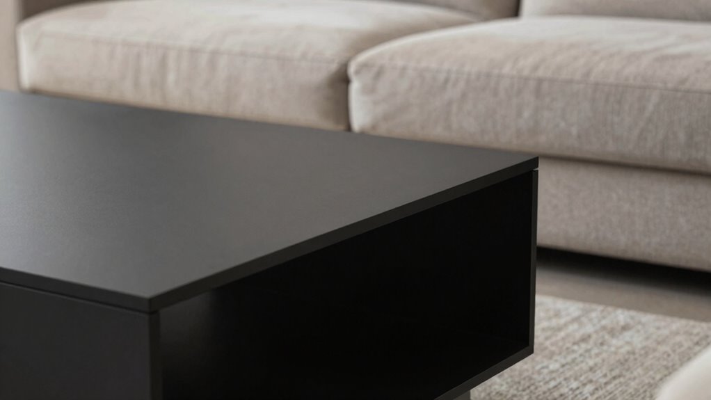 optimal coffee table height