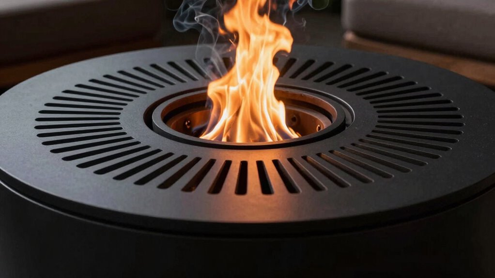 optimize airflow for cleaner burn