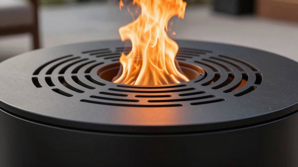 optimized airflow and combustion