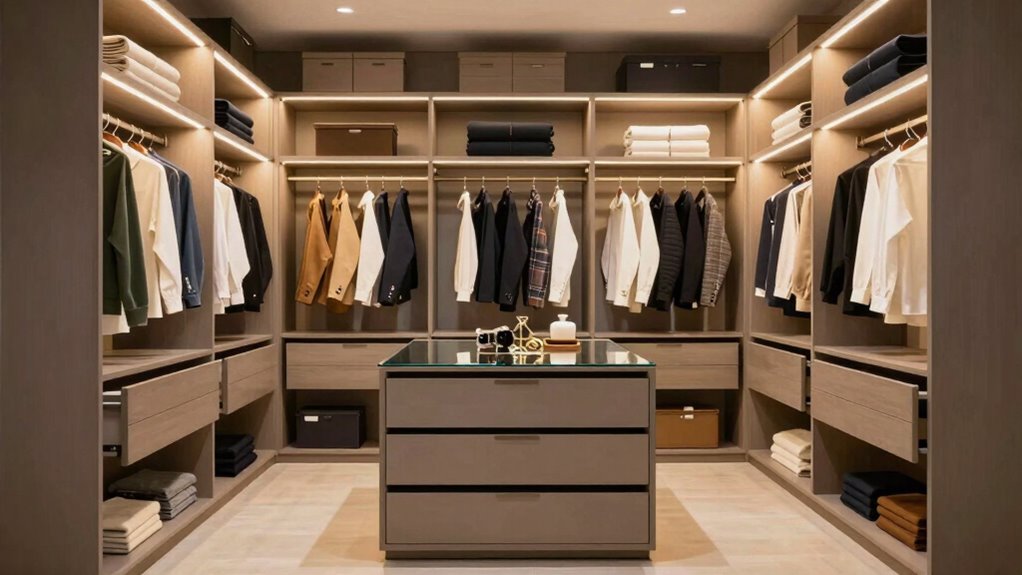optimized closet accessibility design