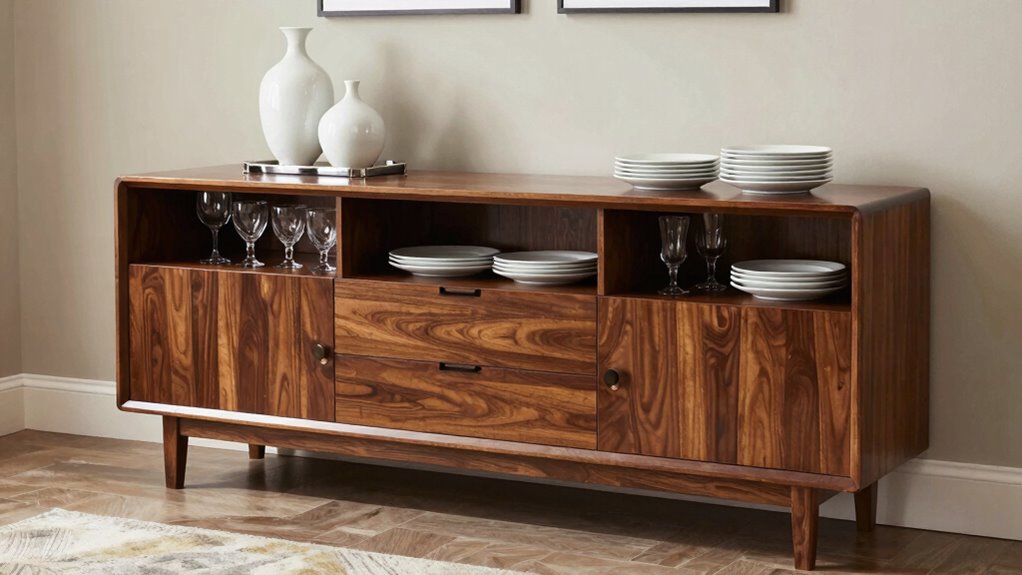 organized stylish dining storage