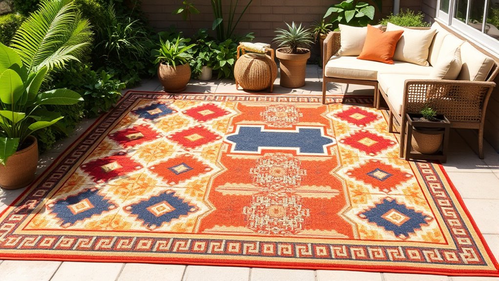 outdoor rug selection tips