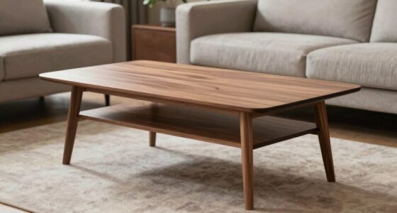perfect coffee table height