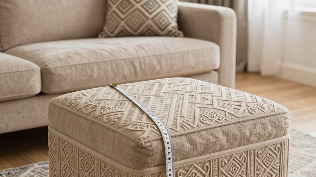 precise sofa room measurements