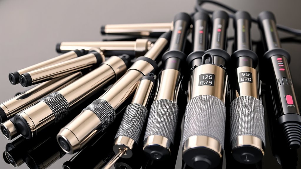 professional curling iron features