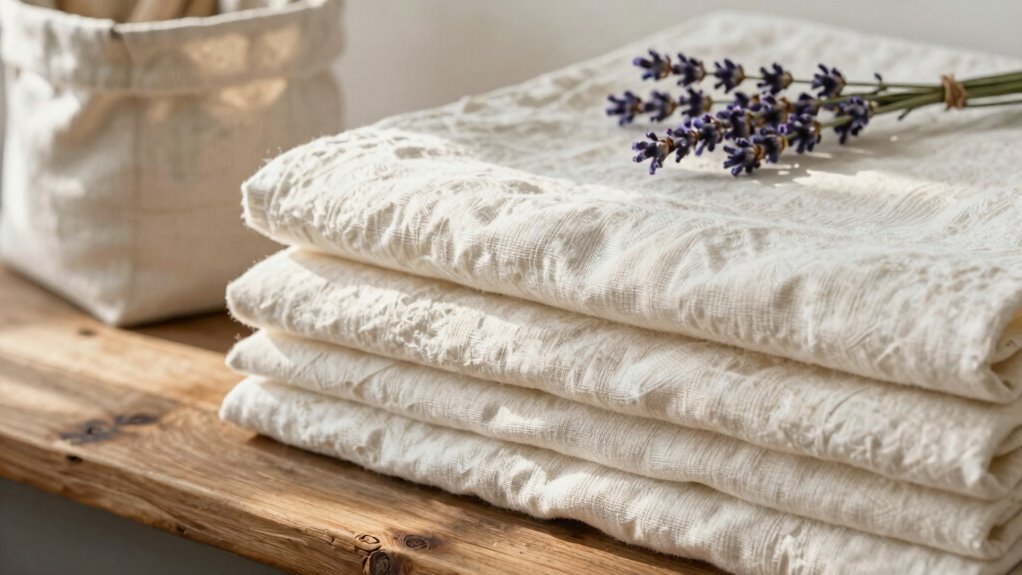 proper breathable linen storage