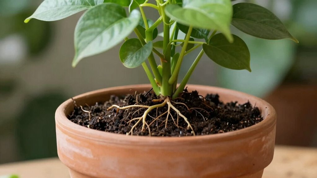 proper pot soil and technique