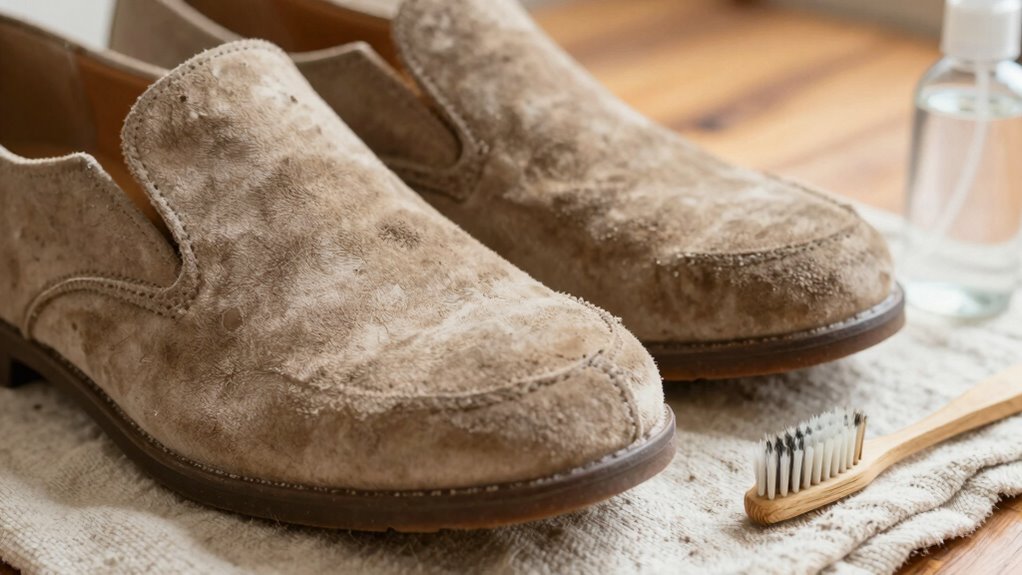 proper suede care routine