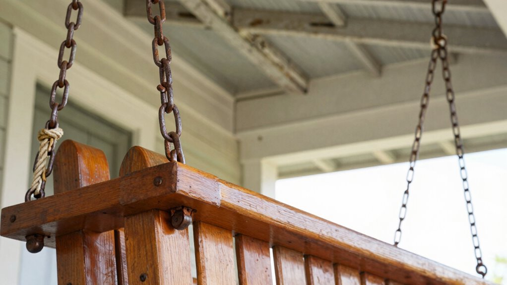 regular porch swing maintenance