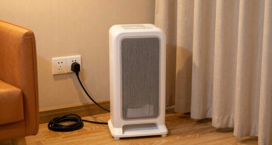 safe heater outlet placement