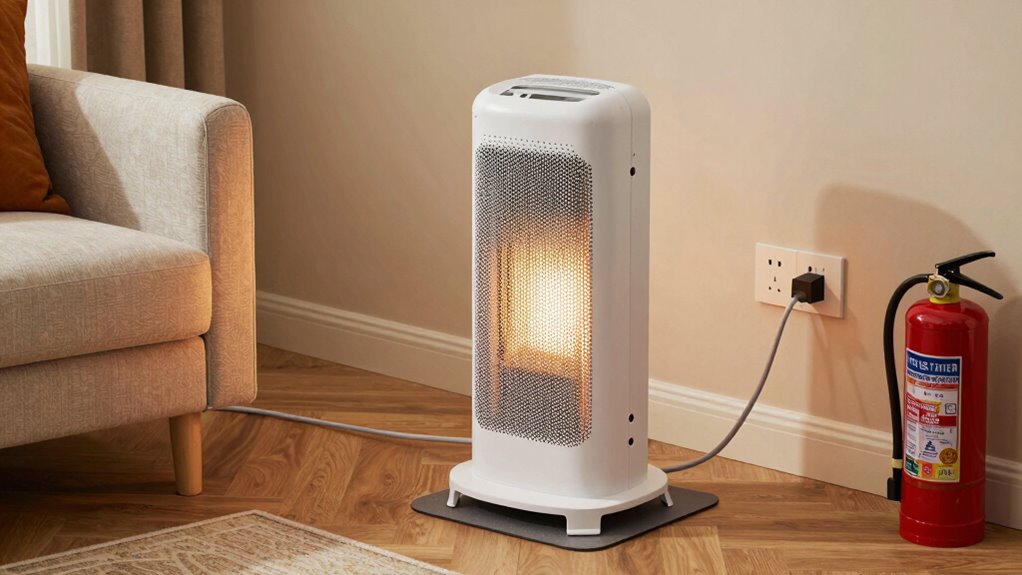 safe heater placement and inspection