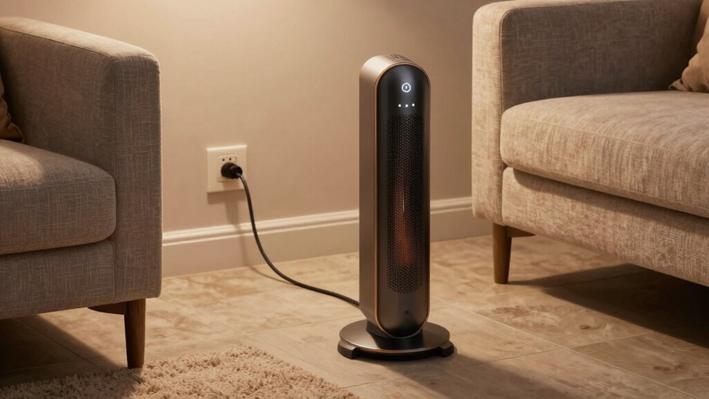 safe heater placement guidelines