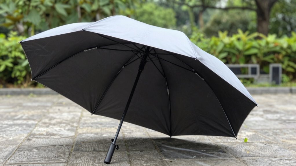 secure durable wind resistant umbrella