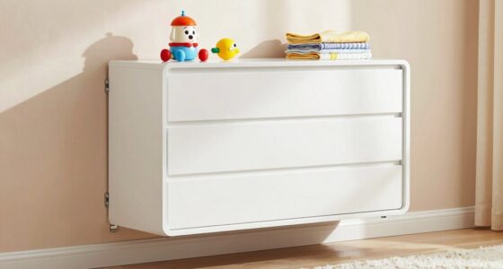 secure furniture to prevent tip overs