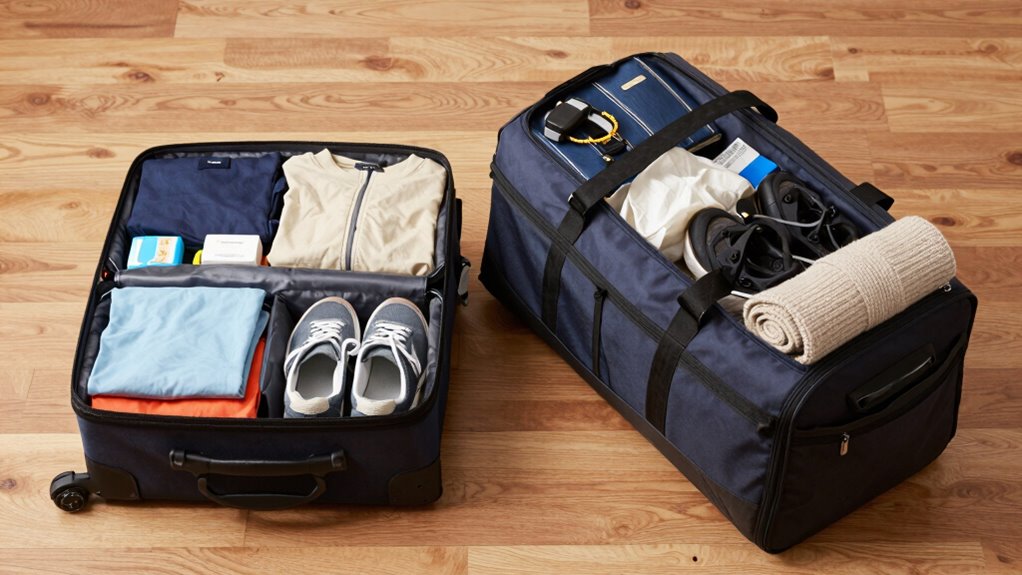 select appropriate travel bag