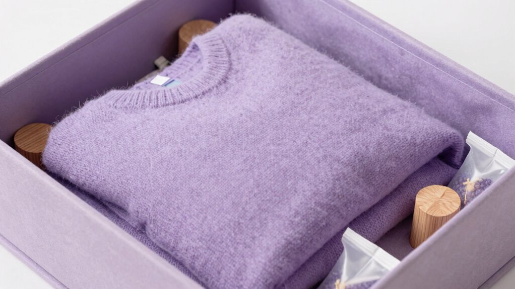 store cashmere properly safely
