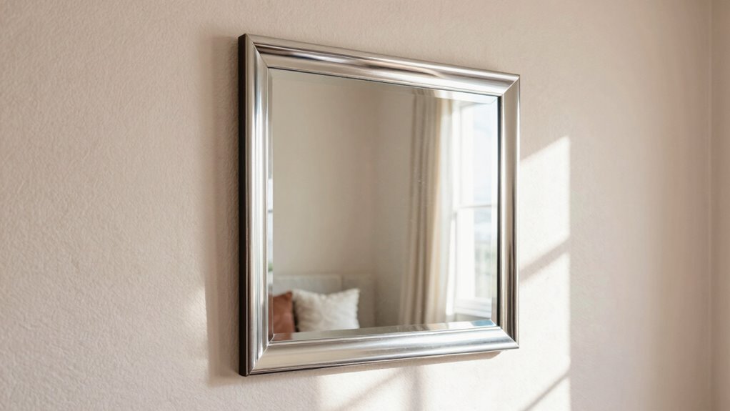 strategic mirror placement doubles light