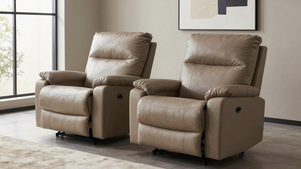 stylish unobtrusive recliner options