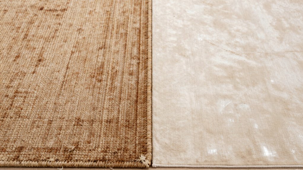 synthetic rugs resist stains