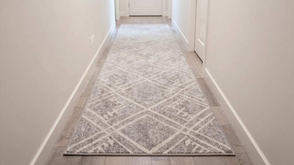 tailor runner rug spacing