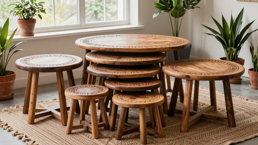 top 15 boho nesting tables