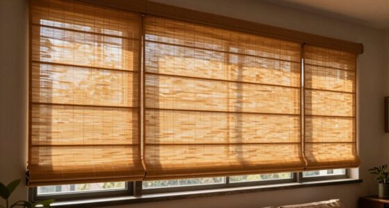 top bamboo roman shades