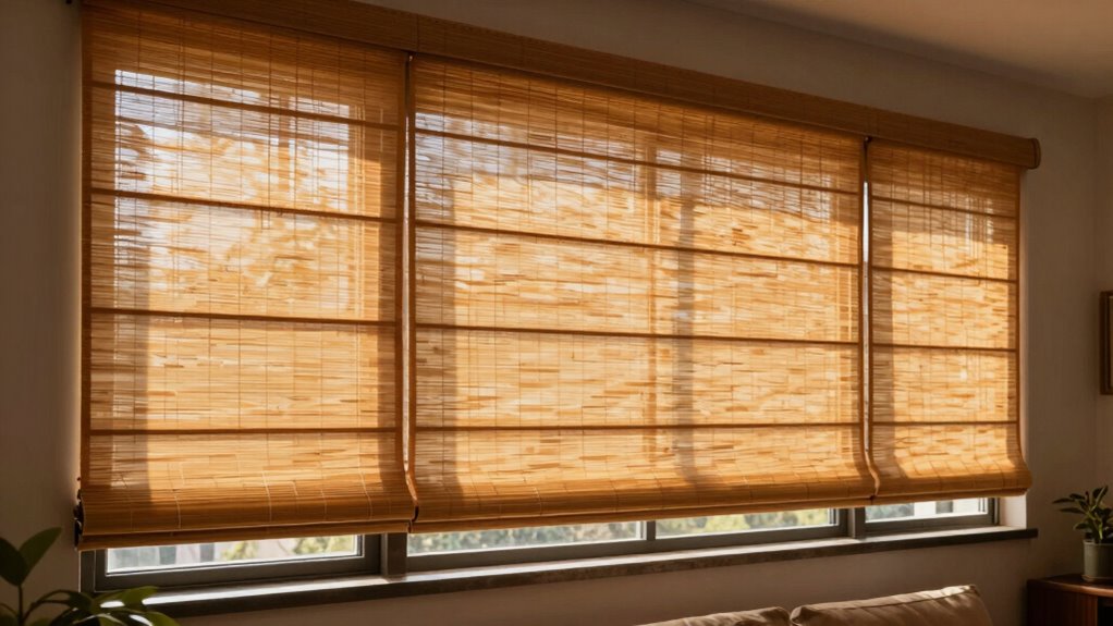 top bamboo roman shades