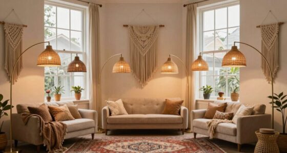 top boho arc floor lamps