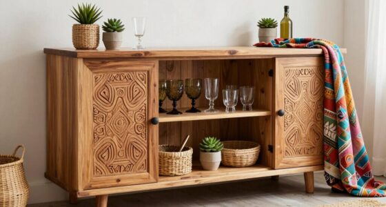 top boho bar cabinets