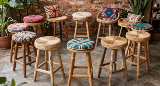 top boho bar stools