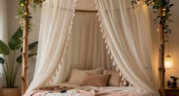top boho bed canopy list