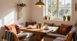 top boho breakfast nook sets