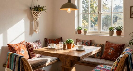 top boho breakfast nook sets
