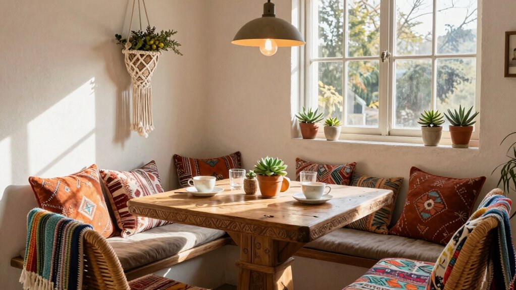 top boho breakfast nook sets