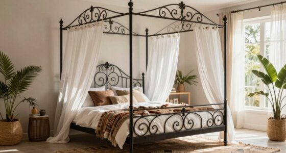 top boho canopy bed styles