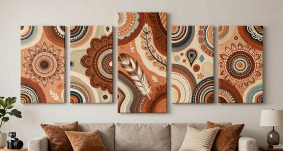 top boho canvas wall art