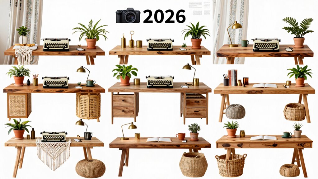 top boho desk selections