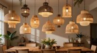 top boho dining chandeliers