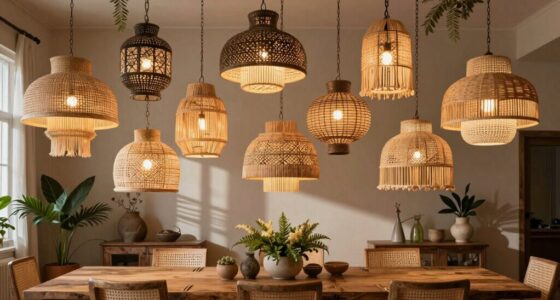top boho dining chandeliers