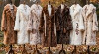 top boho faux fur coats