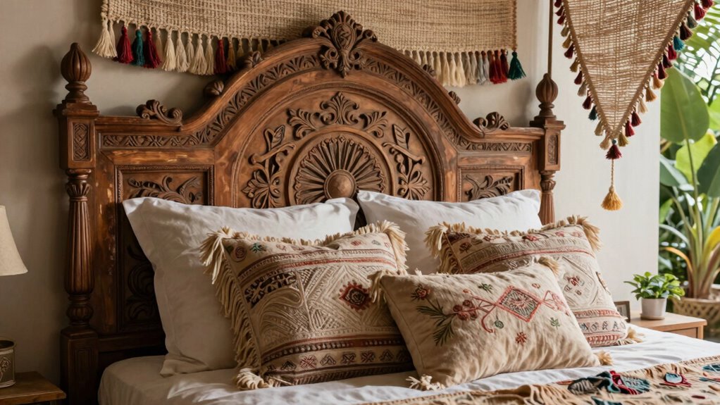 top boho king headboard ideas