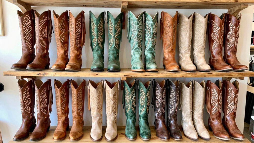 top boho knee high boots