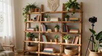 top boho ladder shelves