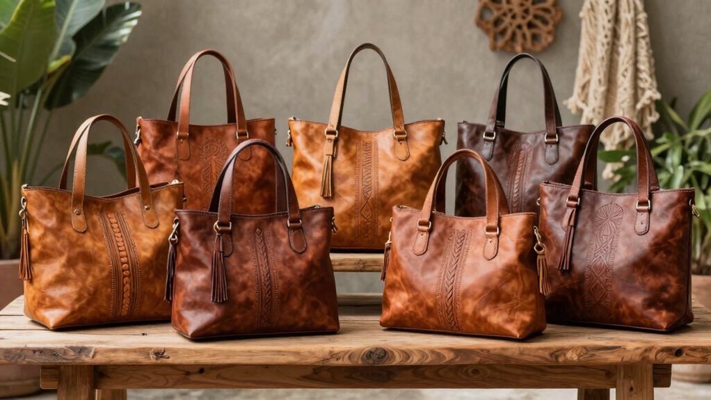 top boho leather totes 2026