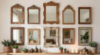 top boho mirror shelves