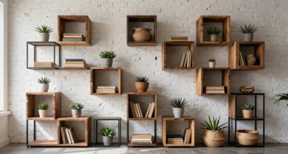 top boho modular shelves