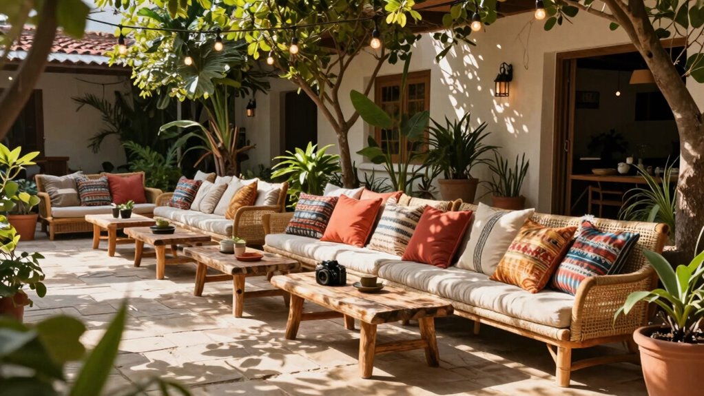 top boho outdoor loveseats